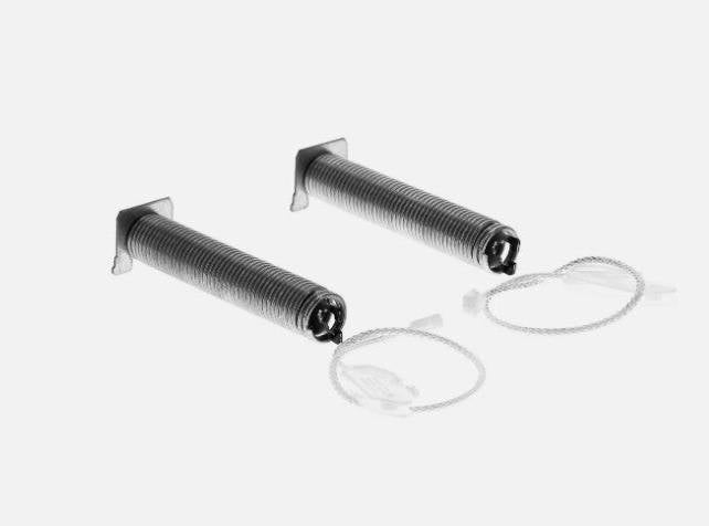 00754869 Bosch Dishwasher Door Hinge Repair Kit – (2 Black Springs & 2 Cords)