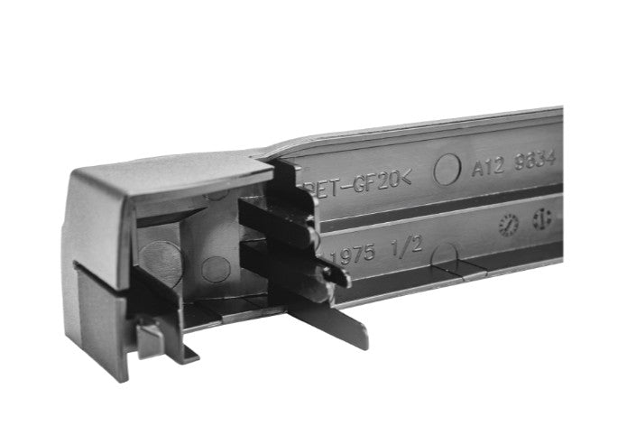 140129634014 AEG Oven Door Top Cover Black