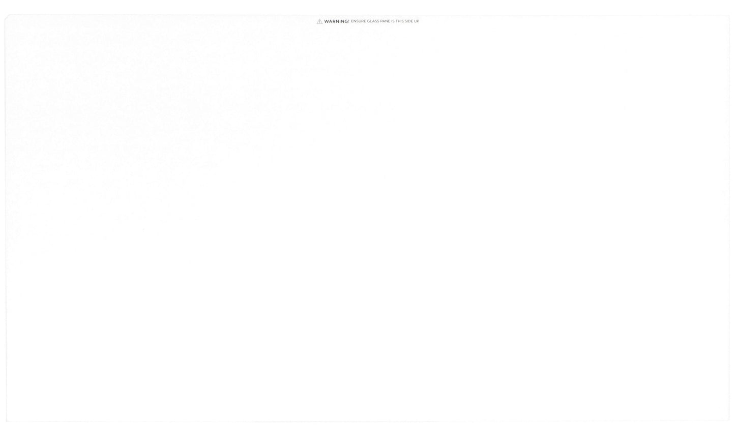 563300P Fisher & Paykel Oven Inner Door Glass