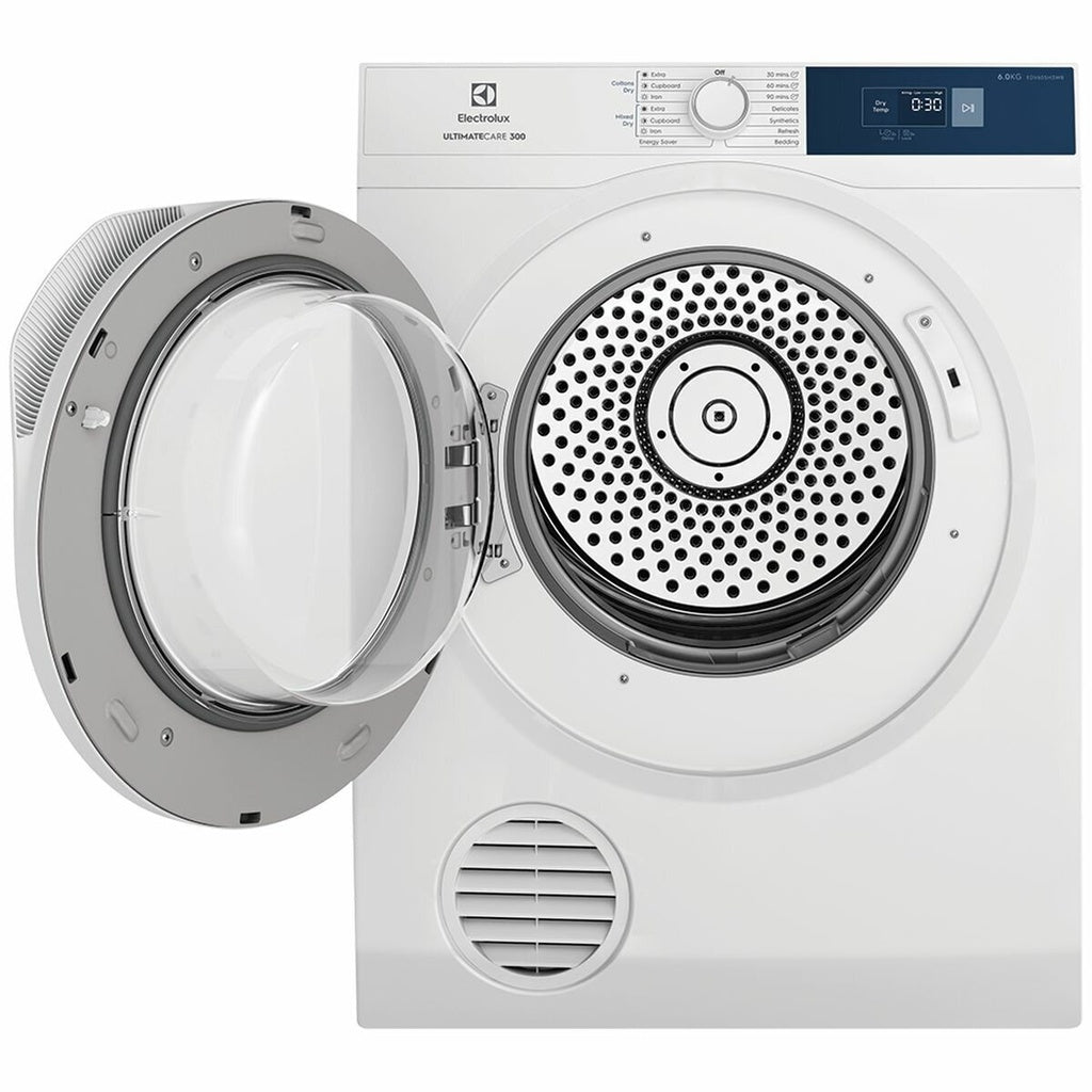 EDV605H3WB Electrolux 6kg Ultimate Care Vented Dryer With Sensor Dry