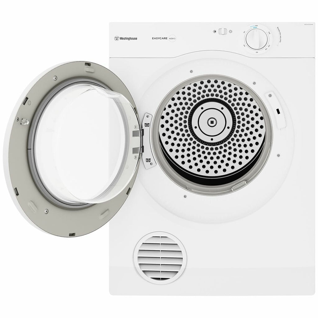 WDV457H3WB Westinghouse 4.5KG Vented Tumble Dryer