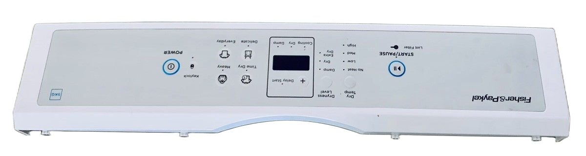 H0180200245 Fisher & Paykel / Haier Dryer Console Panel DE5060M / DE6060M / DE7060M2