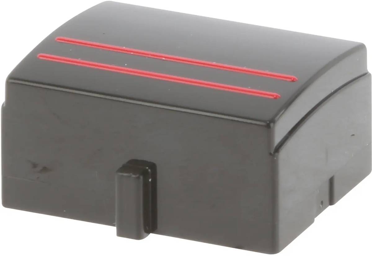 00165749 Bosch Dishwasher Power Button Black (Single)