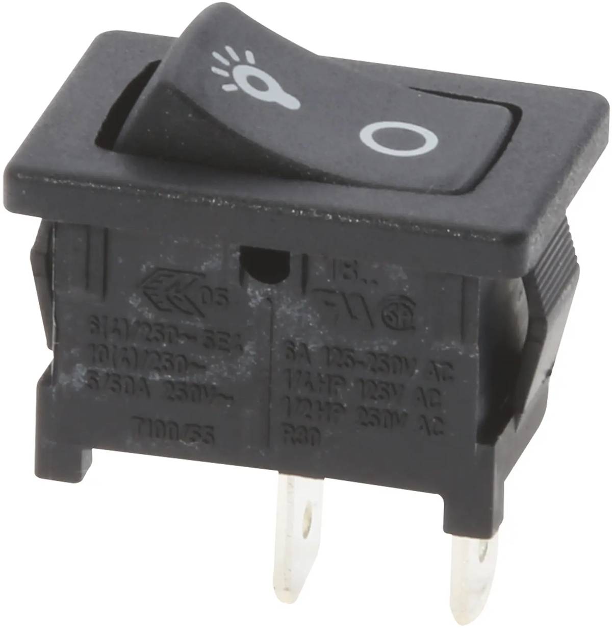 00166827 Bosch Rangehood Light Switch (Black)