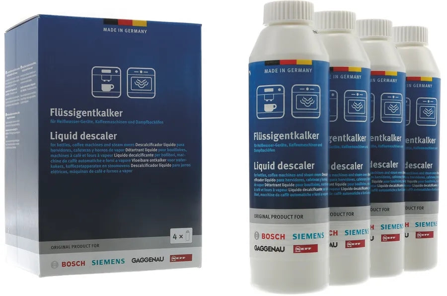 00312013 Bosch/Siemens Steam Oven Descaling Solution (4 Pack)