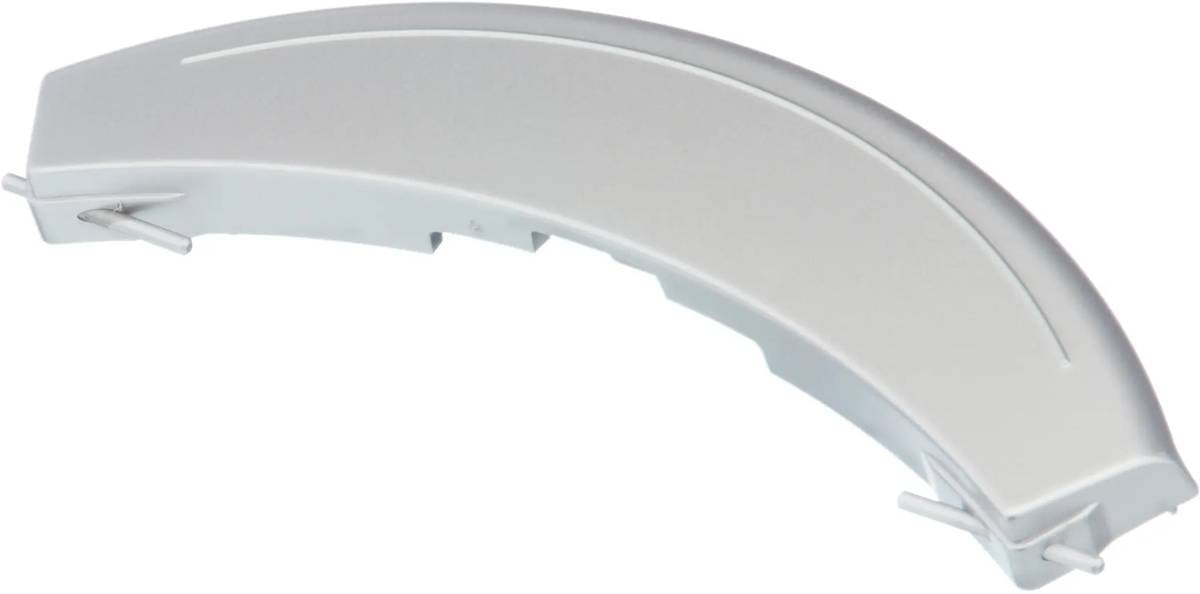 00490903 Bosch FL Washing Machine Door Handle-Silver With Pins