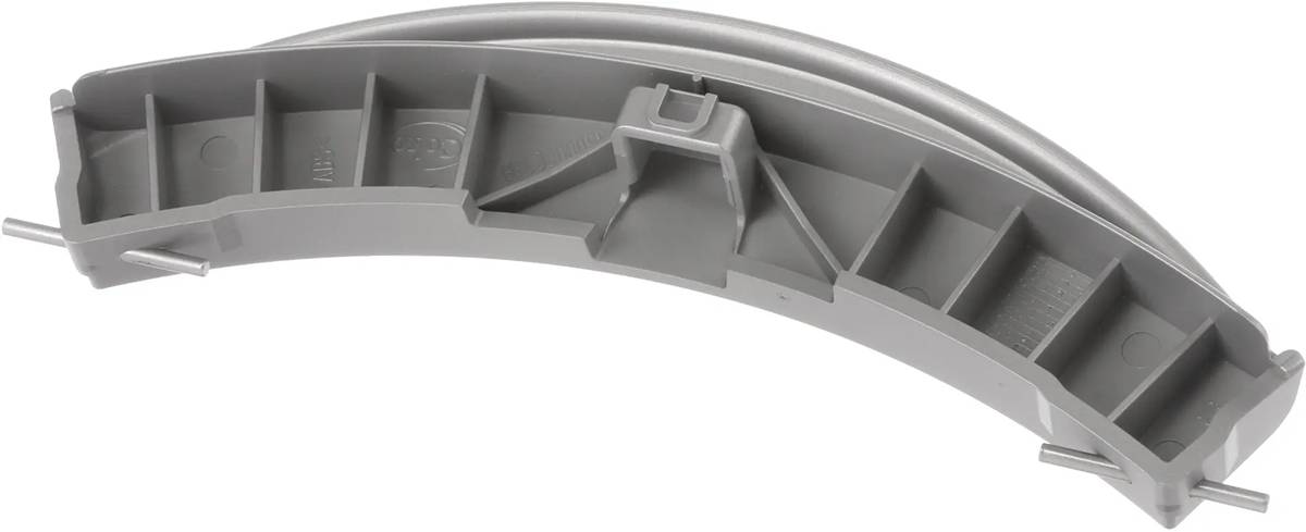 00490903 Bosch FL Washing Machine Door Handle-Silver With Pins