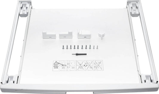 00574010 Bosch Washing Machine Connection Stacking Kit With Pull-Out Shelf