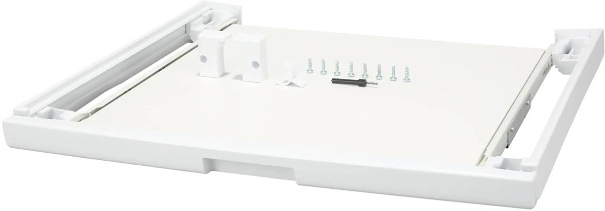 00574010 Bosch Washing Machine Connection Stacking Kit With Pull-Out Shelf