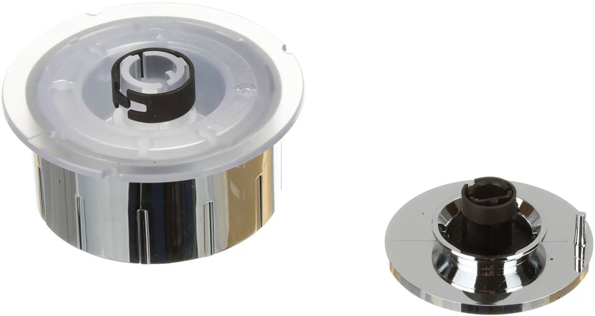 00624063 Bosch/Siemens FL Washing Machine Control Knob Stainless Steel Look