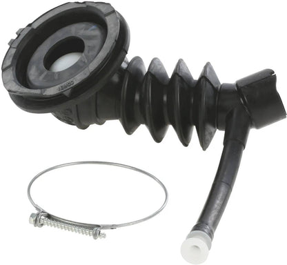 00757704 Bosch FL Washing Machine Tub To Pump Bellows Hose + Clamp