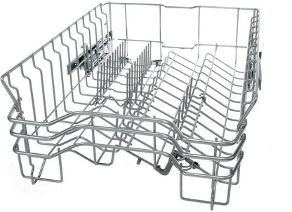 00773760 Bosch Dishwasher Upper Crockery Basket Silver, 3 Flip Tines