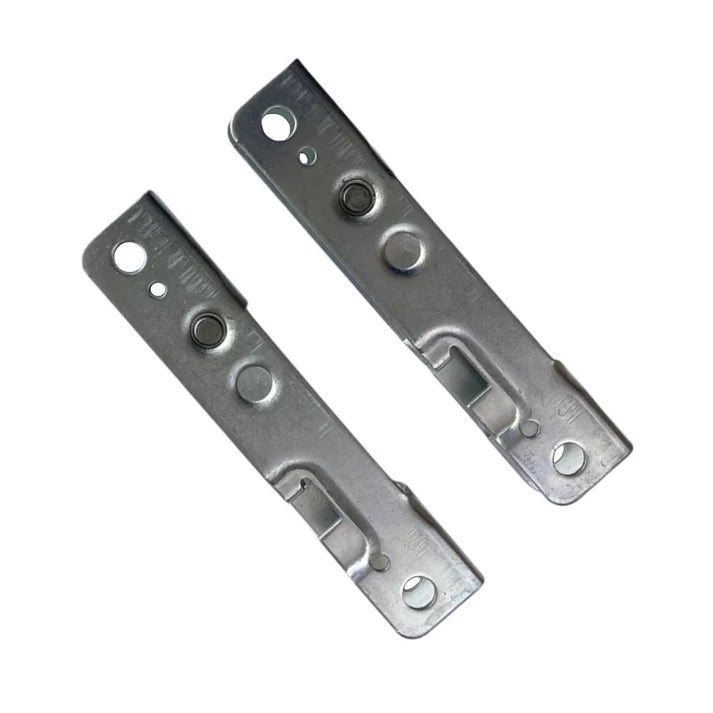 019362 Emilia Oven Door Hinges With Supports Pair