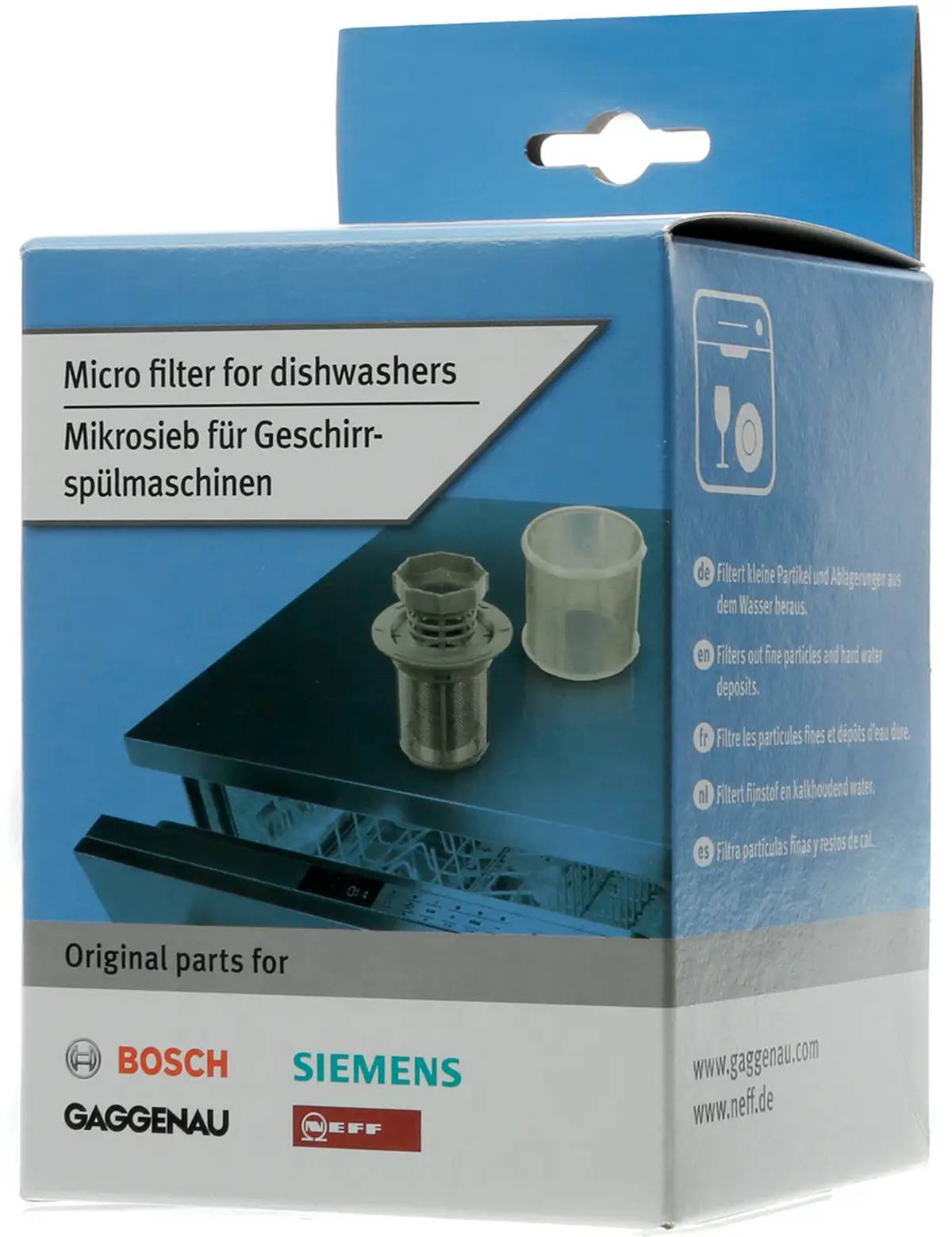 10002494 Bosch Dishwasher Drain Micro Filter