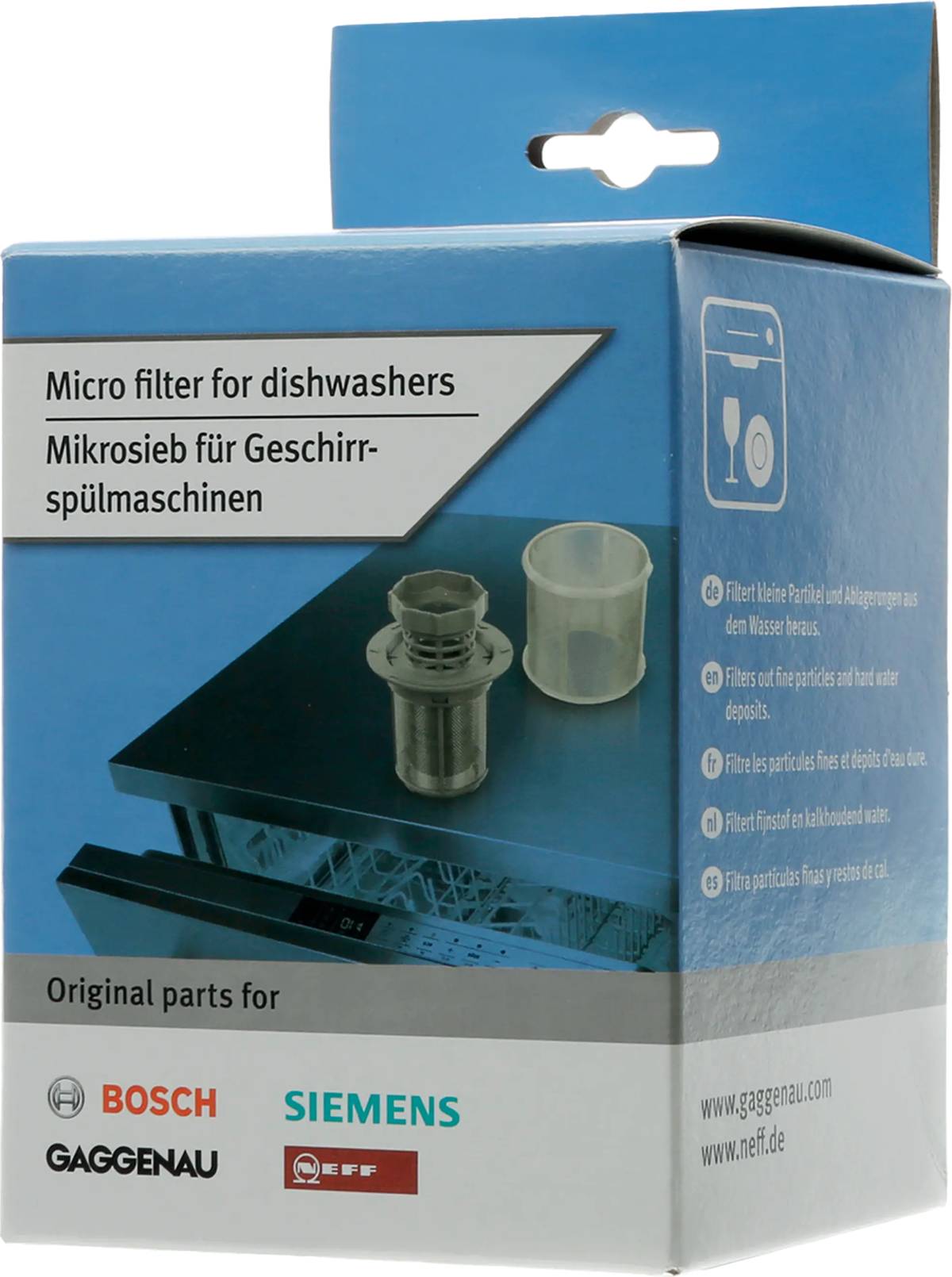 10002494 Bosch Dishwasher Drain Micro Filter