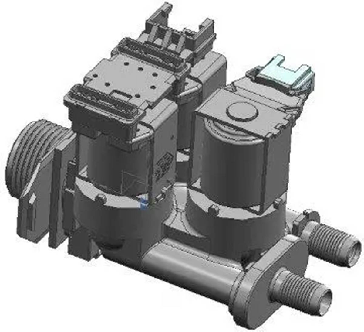 10031361 Bosch FL Washing Machine Two-Way Inlet Solenoid Valve (Valve Magnet)