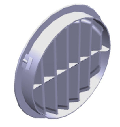1333776118 Electrolux/Simpson/Westinghouse Dryer Grille Exhaust Cover - White