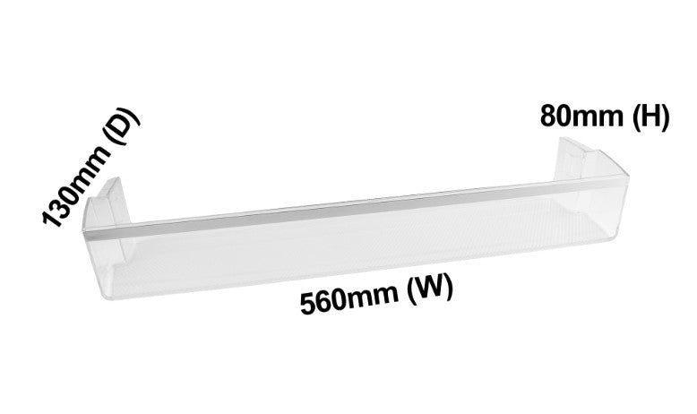 140008047080 Electrolux/Westinghouse Fridge Door Middle Shelf/Bin