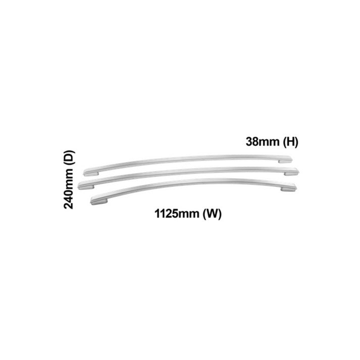 140023311123 Westinghosue Fridge handle Set D90 - White 