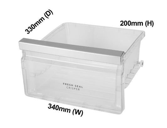140047698109 Westinghouse Fridge Veg Crisper Drawer L/H
