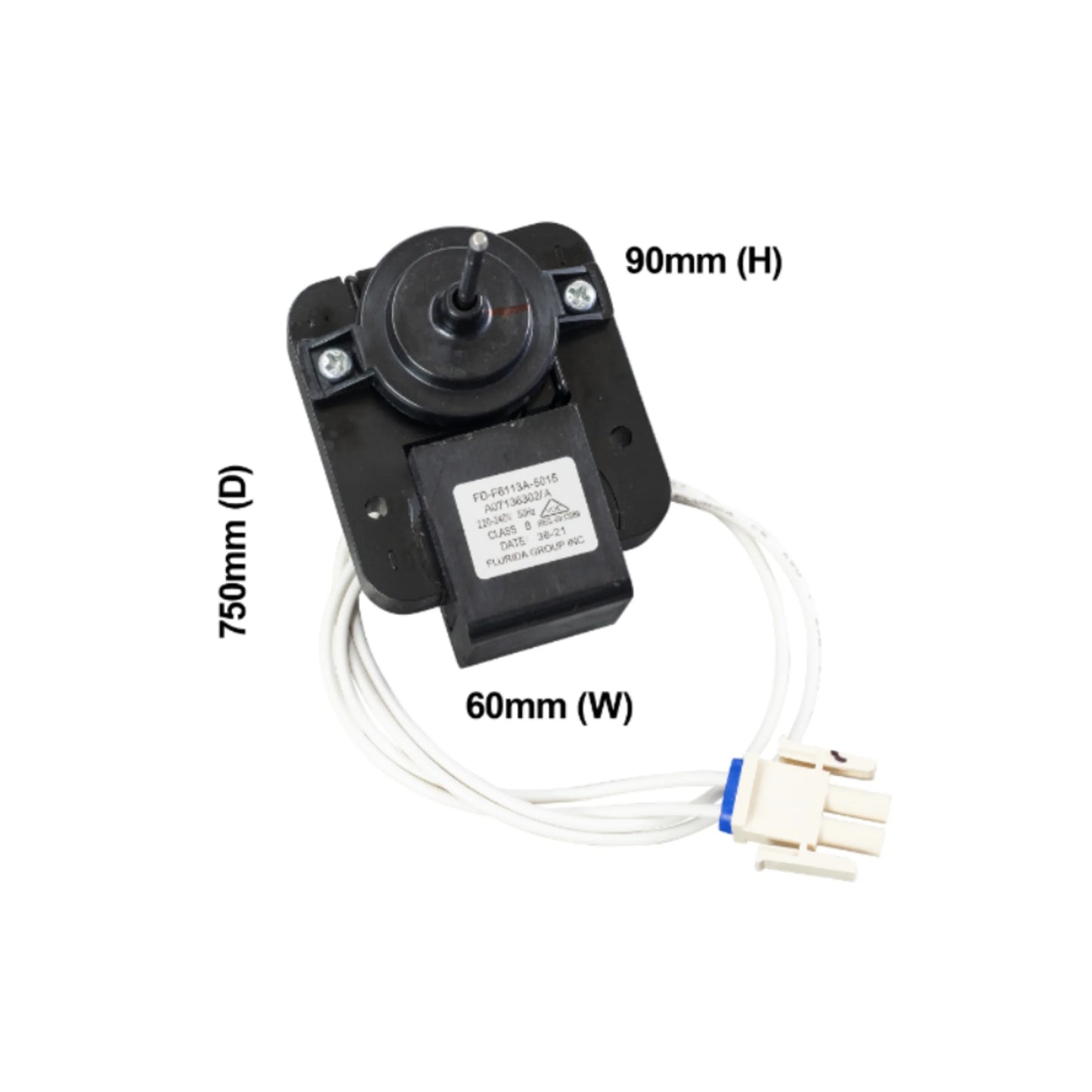140071363026 Kelvinator/Westinghouse Fridge Freezer Evaporator Fan Motor