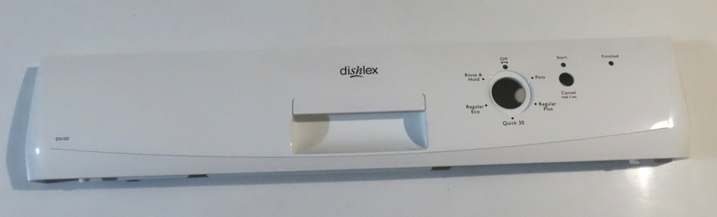 1560111211 Dishlex Dishwasher Panel Control White