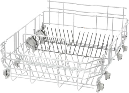 20001835 Bosch Dishwasher Lower Crockery Basket Silver/Dark Grey 2 Flip Tines