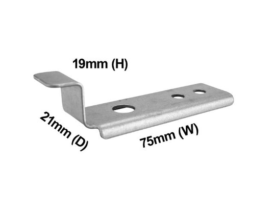 4055541686 Westinghouse/Simpson/Chef Cooktop Burner Box Clamp/Bracket