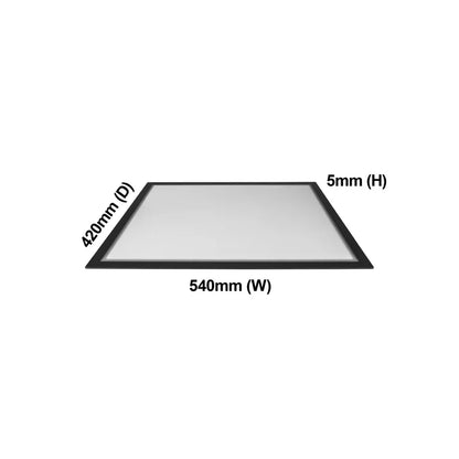 4055549143 Chef/Westinghouse Oven Door Glass Inner Panel