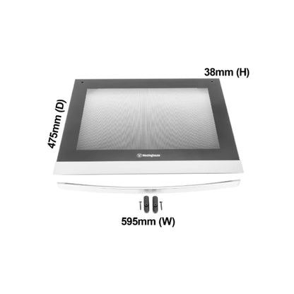 4055981775 Westinghouse Oven Outer Door Glass