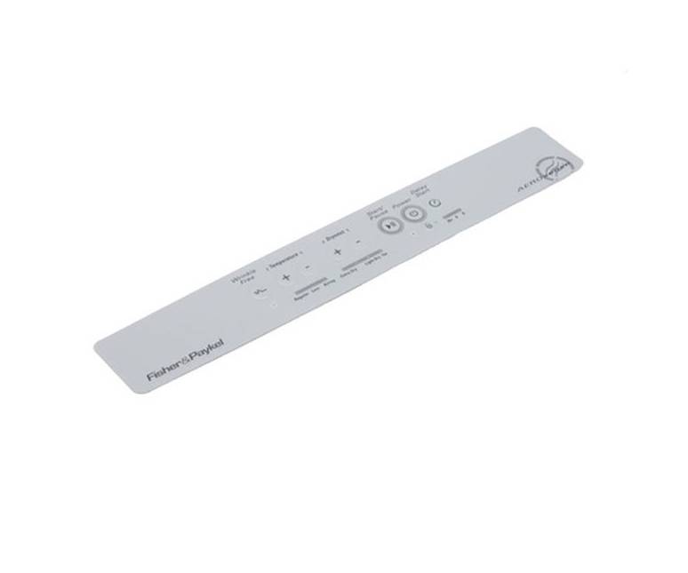 427776 Fisher & Paykel Dryer Inverted Decal For Control Panel