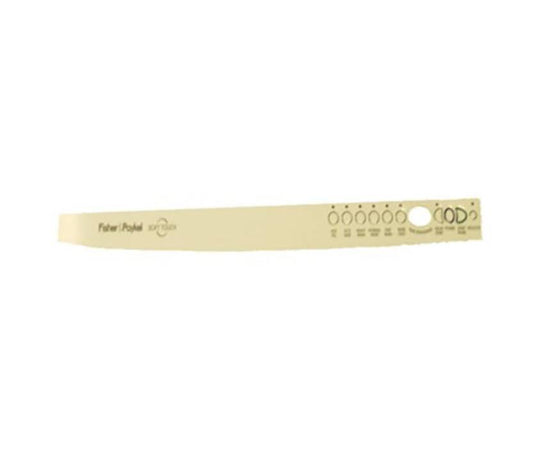 521677 Fisher & Paykel Dishwasher Handle Decal - White