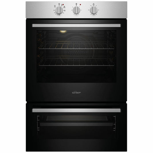 CVE662SB CHEF 60cm BI S/Steel Elec Oven, SEP Grill