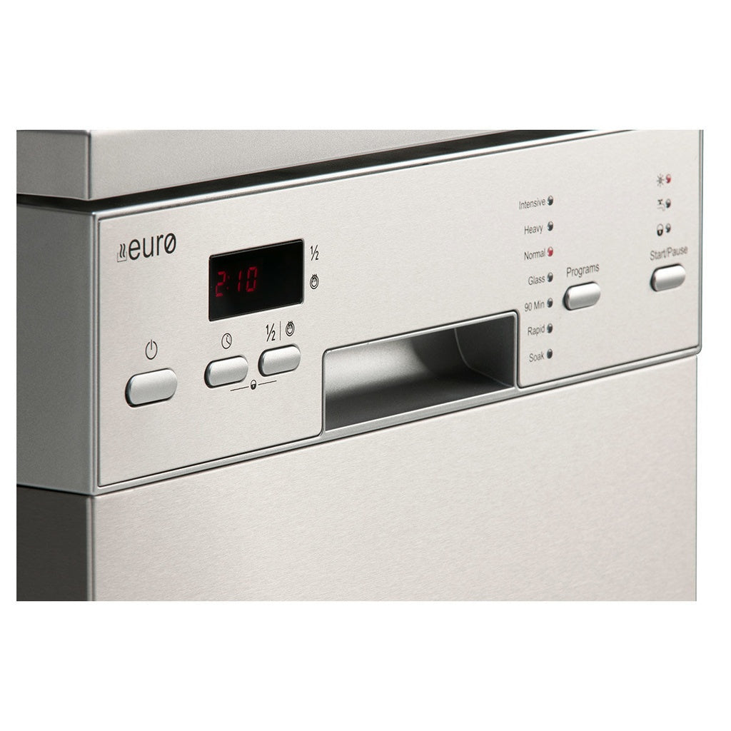 EDS45XS Euro 45cm Freestanding Stainless Steel Dishwasher