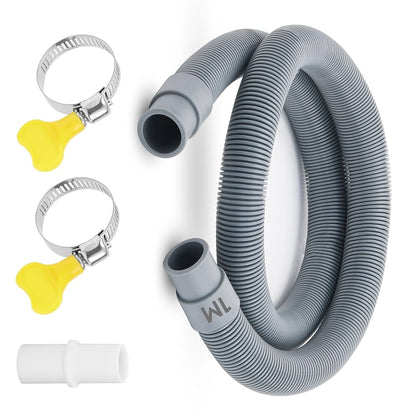 EXTDH10 Universal Dishwasher/Washer Extension Drain Hose 1M With Clamp