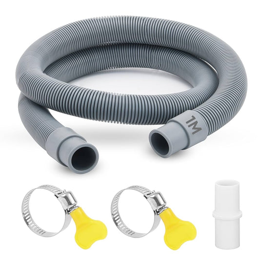 EXTDH10 Universal Dishwasher/Washer Extension Drain Hose 1M With Clamp