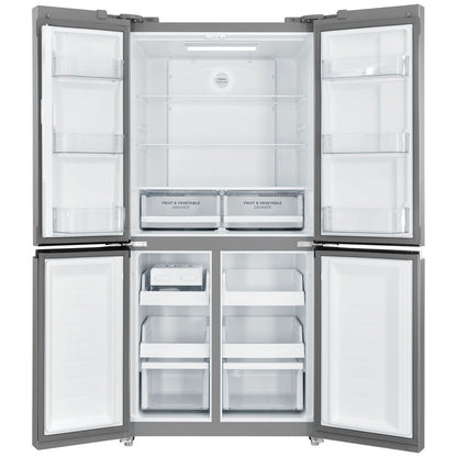 WQE4900AA Westinghouse 493L Stainless Steel 4 DOOR Fridge & Freezer