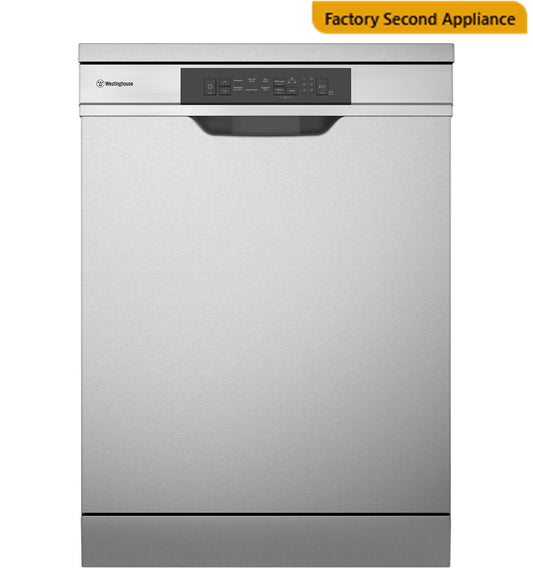 WSF6604XB Westinghouse 60cm Stainless Steel 14 Place Freestanding Dishwasher