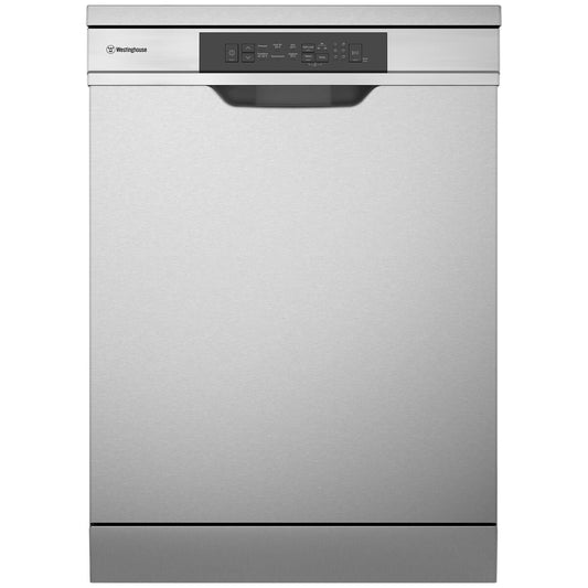 WSF6604XB Westinghouse 60cm Stainless Steel 14 Place Freestanding Dishwasher