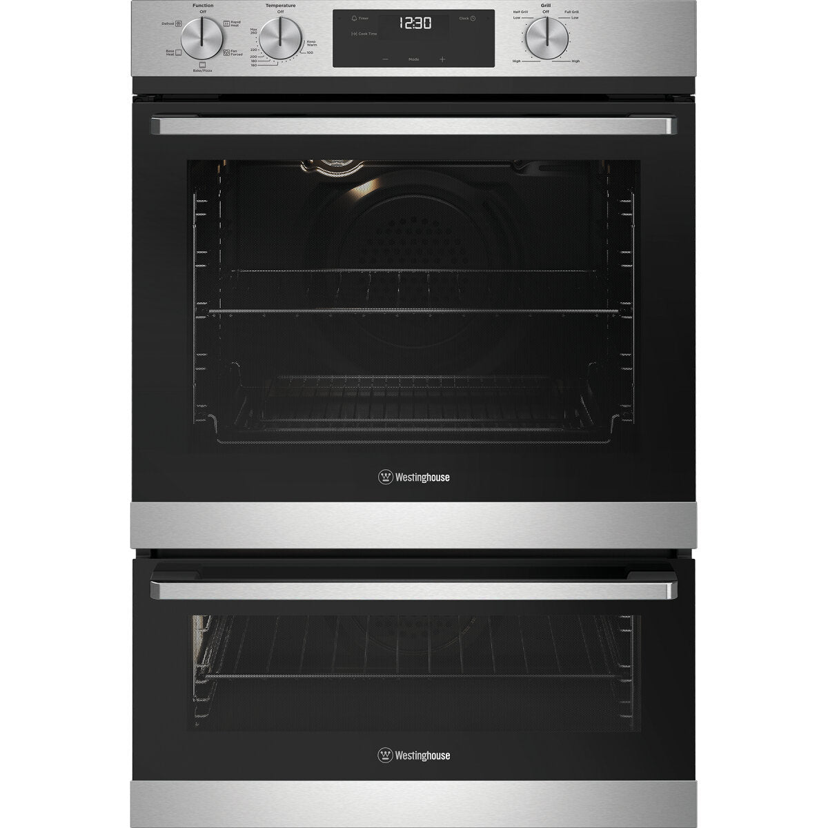 WVE6565SD Westinghouse 60cm Stainless Steel Oven With Separate Grill