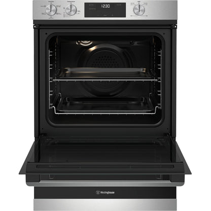 WVE6565SD Westinghouse 60cm Stainless Steel Oven With Separate Grill