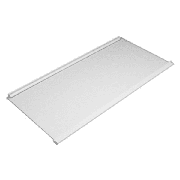 Glass Shelf - Silver Trim F&P